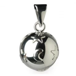 Babylonia Bola Ster/Maan Zwangerschapsketting Met Babybel VF101