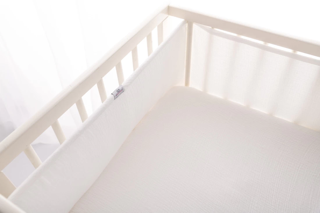 Babymatex Muslin Bump Air White 180 Cm Bedbumper TB0445_01 5 Babymatex Muslin Bump Air White 180 Cm Bedbumper TB0445_01 - Afbeelding 3