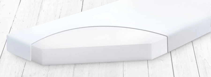 Babymatex Softi Simple 60x120cm Ledikantmatras TB0225 4 Babymatex Softi Simple 60x120cm Ledikantmatras TB0225 - Afbeelding 2