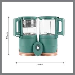 Babymoov Nutribaby Glazen 4-in-1 Foodprocessor A001132 -Jollein Winkel babymoov glazen nutribaby a001132 10