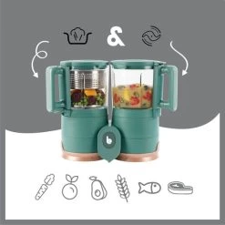 Babymoov Nutribaby Glazen 4-in-1 Foodprocessor A001132 -Jollein Winkel babymoov glazen nutribaby a001132 5