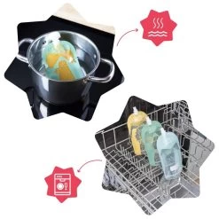 Badabulle 15 Stuks Herbruikbare Knijpzakjes B004500 -Jollein Winkel badabulle 15 stuks herbruikbare knijpzakjes b004500 4 1920x1920