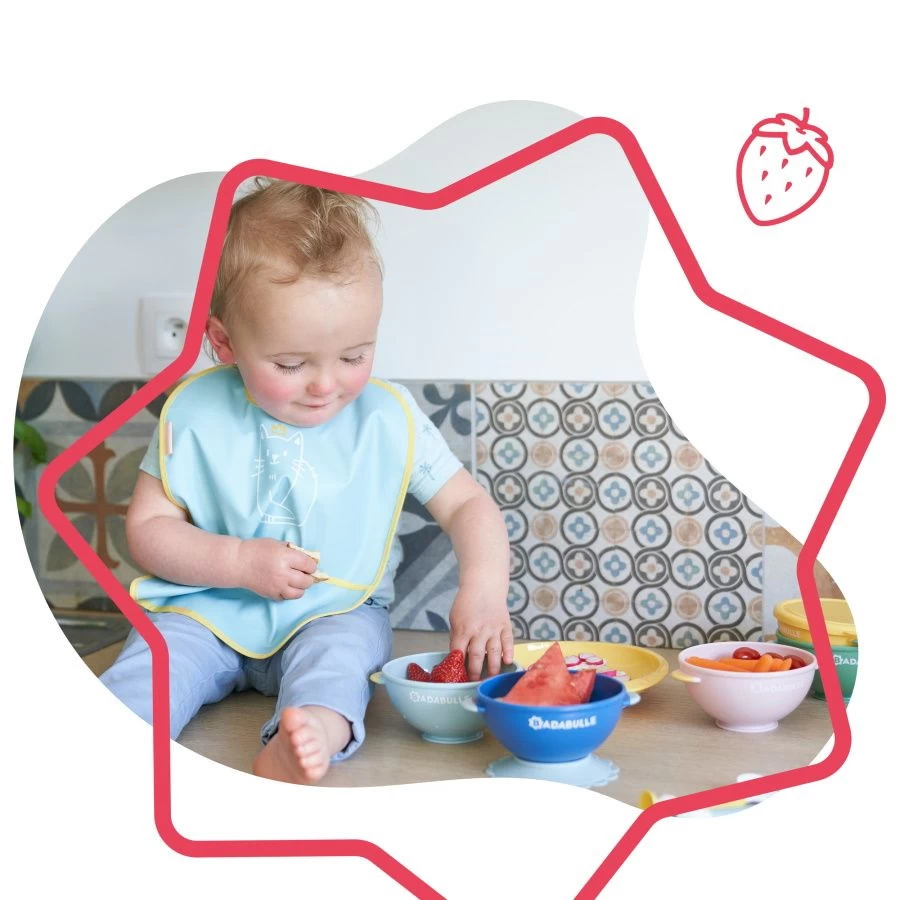 Badabulle Fun Color Maaltijdset B005107 8 Badabulle Fun Color Maaltijdset B005107 - Afbeelding 6