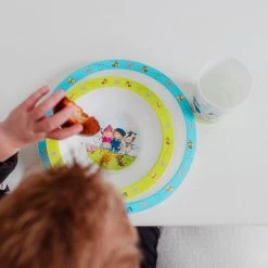 Bambolino Toys Fien En Teun 3-delig Kinderservies 19206 -Jollein Winkel bambolino toys fien en teun 3 delig kinderservies 19206 sfeer2