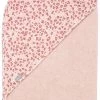 Bébé-jou Bebe-Jou Leopard Pink Badcape 3010123 -Jollein Winkel bebe jou leopard pink badcape