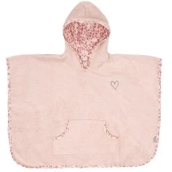 Bébé-jou Bebe-Jou Leopard Pink Poncho 3017123