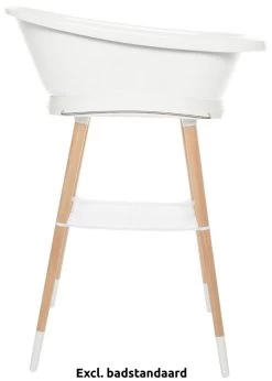 Bébé-jou Bebe-Jou Wit Sense Baby Badje 420001 -Jollein Winkel bebe jou wit sense baby badje 420001 2