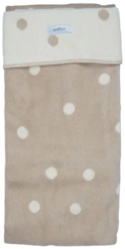 Zaffiro Ecru & Beige Gestipt 100 X 150 Cm Ledikantdeken 15267