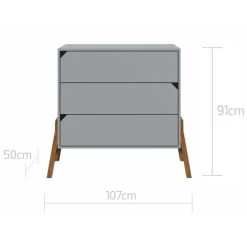 Bellamy Lotta Grey Babykamer: Ledikant/Juniorbed En Commode 21 Bellamy Lotta Grey Babykamer: Ledikant/Juniorbed En Commode -Jollein Winkel bellamy lotta grey commode loszkomo 4 1