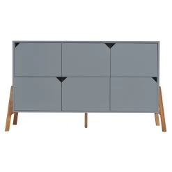 Bellamy Lotta Grey Commode Met 6 Lades LOSZKO6S