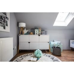 Bellamy Lotta Snow Commode Met 6 Lades LOBIKO6S -Jollein Winkel bellamy lotta snow commode met 6 lades lobiko6s 6