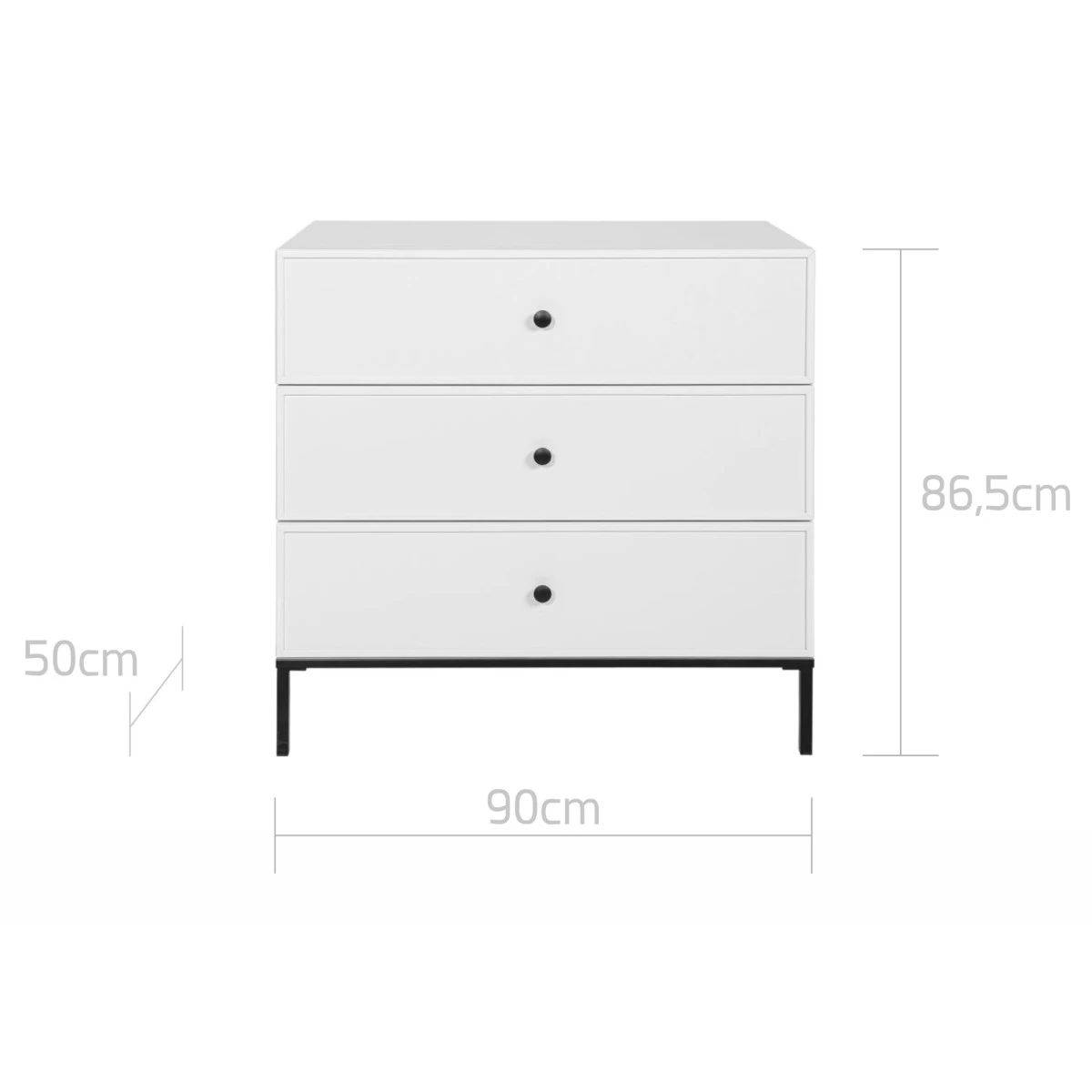 Bellamy Lumi White Babykamer: Ledikant/Juniorbed En Commode 13 Bellamy Lumi White Babykamer: Ledikant/Juniorbed En Commode - Afbeelding 11
