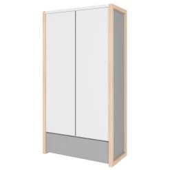 Bellamy Pinette Babykamer: Ledikant/Juniorbed, Commode En 2-Deurskast -Jollein Winkel bellamy pinette 2 deurskast pibssz2d 1 1