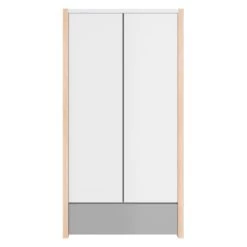 Bellamy Pinette Babykamer: Ledikant/Juniorbed, Commode En 2-Deurskast -Jollein Winkel bellamy pinette 2 deurskast pibssz2d 2 1