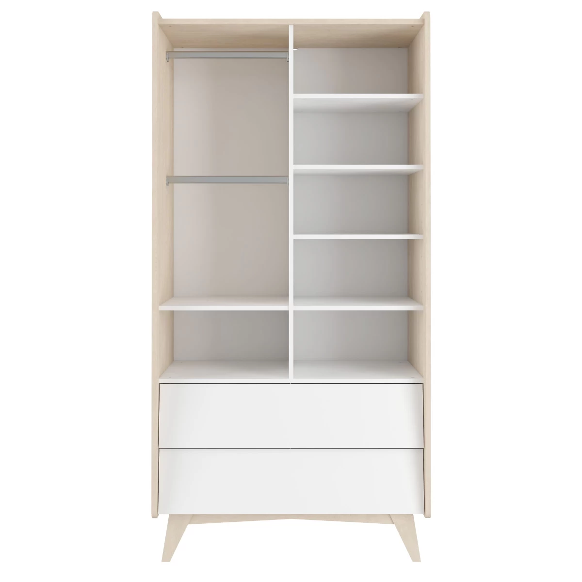 Bellamy So Sixty 2-Deurskast SSBISZ2D 4 Bellamy So Sixty 2-Deurskast SSBISZ2D - Afbeelding 2