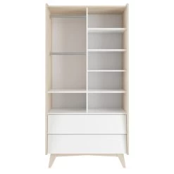 Bellamy So Sixty Babykamer: Ledikant/Juniorbed, Commode En 2-Deurskast -Jollein Winkel bellamy so sixty 2 deurskast ssbisz2d 2 1