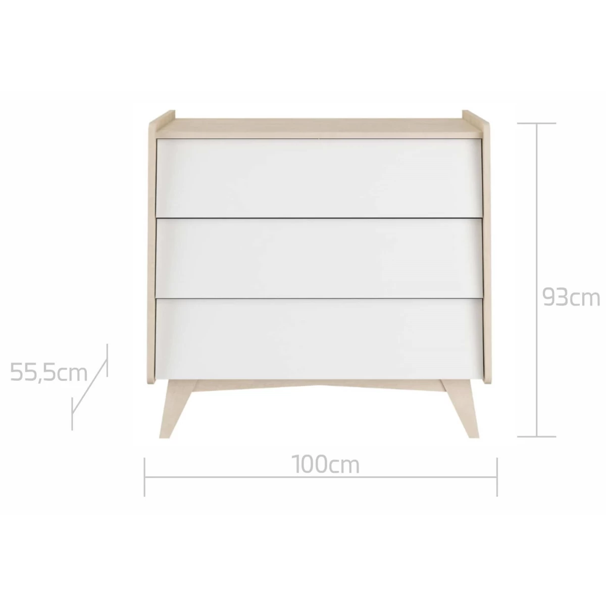 Bellamy So Sixty Babykamer: Ledikant/Juniorbed En Commode 14 Bellamy So Sixty Babykamer: Ledikant/Juniorbed En Commode - Afbeelding 12