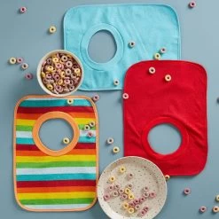 Bieco Regenboog 6 Stuks Slabber Set 38000123 -Jollein Winkel bieco regenboog 6 stuks slabber set 38000123 4