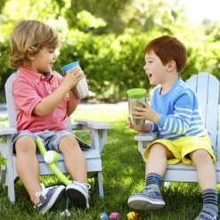 Munchkin Stainless Steel Miracle 360 Cup Blauw Anti-Lek Beker 012370 Div 10 Munchkin Stainless Steel Miracle 360 Cup Blauw Anti-Lek Beker 012370 Div -Jollein Winkel blue stainless steel munchkin