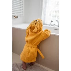 Blush & Blossom Leopard Lenny 0-1jr Badstof Badjas TR-BB4201 -Jollein Winkel blush blossom leopard lenny 0 1jr badstof badjas tr bb4201 05