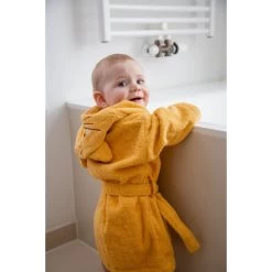 Blush & Blossom Leopard Lenny 0-1jr Badstof Badjas TR-BB4201 -Jollein Winkel blush blossom leopard lenny 0 1jr badstof badjas tr bb4201 07