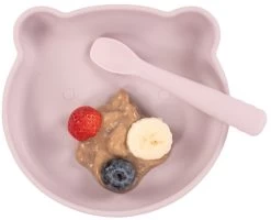 Bo Jungle B-Suction Bear Roze Bord B500710 -Jollein Winkel bo jungle b suction bear roze bord b500710 4