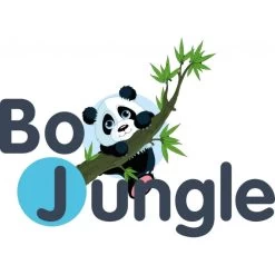 Bo Jungle B-Suction Bear Grijs Bord B500700 -Jollein Winkel bojungle logo 4 5