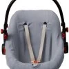 Briljant Mid Grey 0+ Autostoelhoes 75R -Jollein Winkel briljant mid grey 0 autostoelhoes 75r
