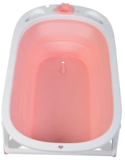 Cangaroo Carribean Pink Opvouwbaar Badje -Jollein Winkel cangaroo carribean pink opvouwbare badkuip 3