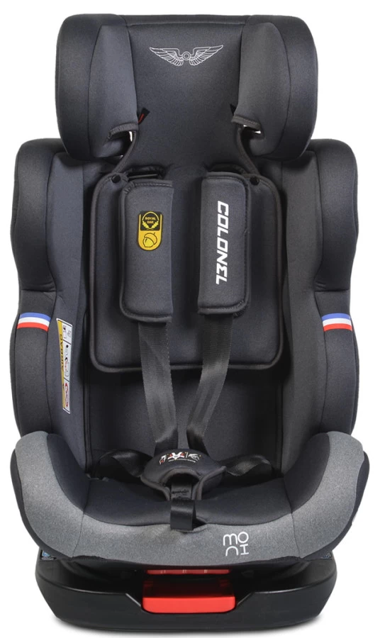 Cangaroo Colonel Black SPS Isofix 0-36 Kg Autostoel 0229 10 Cangaroo Colonel Black SPS Isofix 0-36 Kg Autostoel 0229 - Afbeelding 8