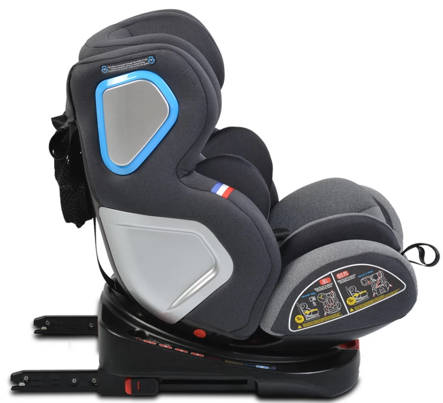 Cangaroo Colonel Black SPS Isofix 0-36 Kg Autostoel 0229 6 Cangaroo Colonel Black SPS Isofix 0-36 Kg Autostoel 0229 - Afbeelding 4