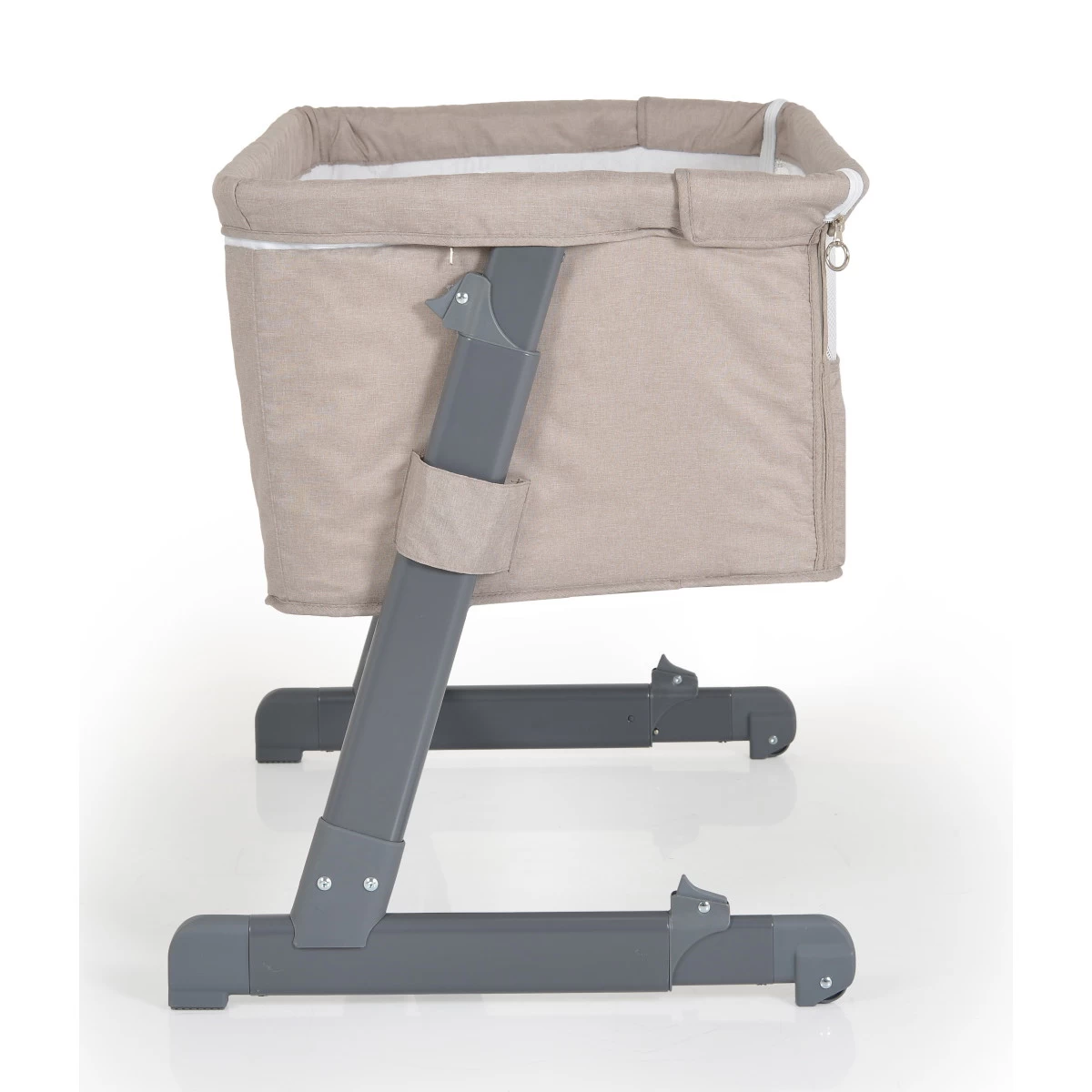 Cangaroo Connect Us Beige Wieg Aan Bed 8 Cangaroo Connect Us Beige Wieg Aan Bed - Afbeelding 6