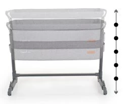 Cangaroo Connect Us Grey Wieg Aan Bed -Jollein Winkel cangaroo connect us grey wieg aan bed 8