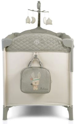 Cangaroo Indiana Grey Campingbed -Jollein Winkel cangaroo indiana grey campingbed 6