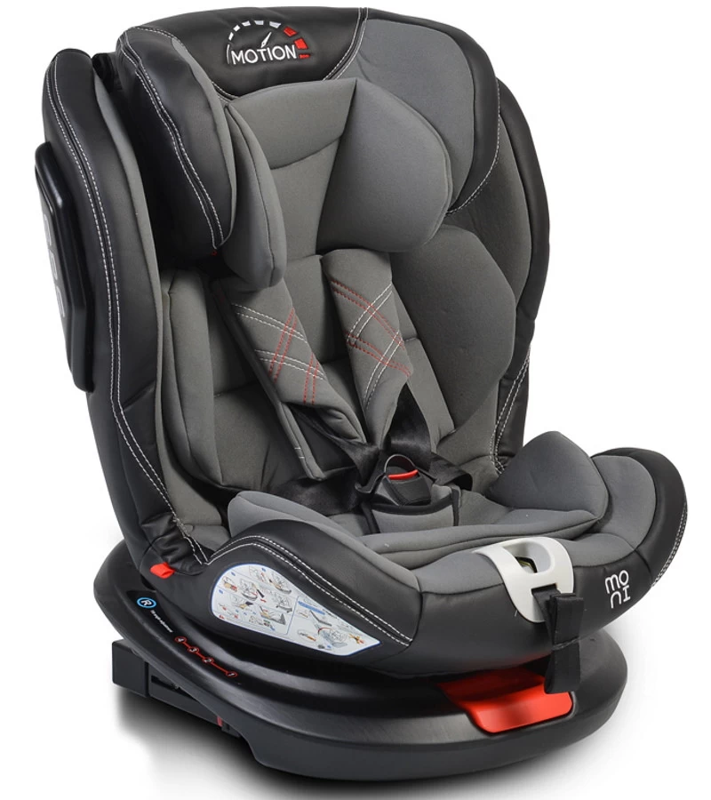 Cangaroo Motion Grey Isofix 360° Autostoel 0-36 Kg 107493 4 Cangaroo Motion Grey Isofix 360° Autostoel 0-36 Kg 107493 - Afbeelding 2
