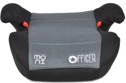 Cangaroo Officer Dark Grey Isofix Booster 22-36 Kg 0458 -Jollein Winkel cangaroo officer dark grey isofix booster 22 36 kg 0458 3