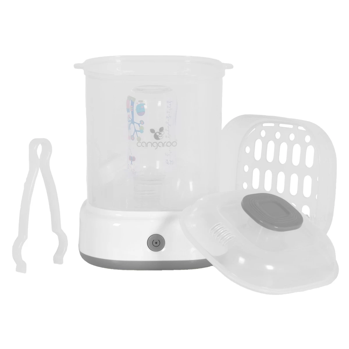Cangaroo Presto Grijs Flessensterilisator 109534 3 Cangaroo Presto Grijs Flessensterilisator 109534