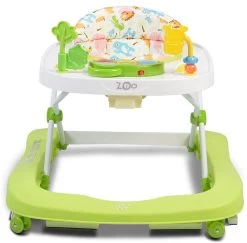 Cangaroo Walker Zoo Green Loopstoeltje 107479 -Jollein Winkel cangaroo walker zoo green 2 in 1 loopstoeltje 3