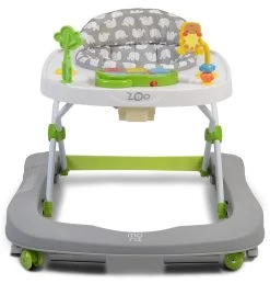 Cangaroo Walker Zoo Grey Loopstoeltje 107481 -Jollein Winkel cangaroo walker zoo grey 2 in 1 loopstoeltje 5