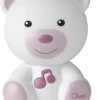 Chicco Dreamlight Bear Pink Nachtlampje Met Muziek C09830.10 -Jollein Winkel chicco dreamlight bear pink nachtlampje met muziek