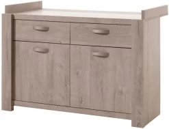 Meegroei Babykamer Amalia Grijs: Meegroei Ledikant En Commode -Jollein Winkel commode amalia grijs 2