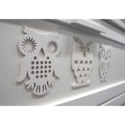 Ledikant Uil Wit 60x120 Cm -Jollein Winkel detailuil147446115157e27ddf3306f 4 1