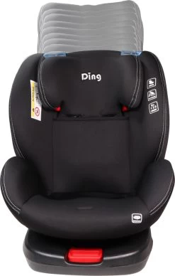Ding Cruz Black 360° Isofix Autostoel 0-36kg DI-101919 -Jollein Winkel di 101919 ding cruz black positions 1