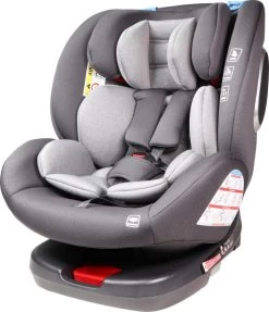 Ding Cruz Dark Grey 360° Isofix Autostoel 0-36kg DI-101920 -Jollein Winkel di 101920 ding cruz dark grey