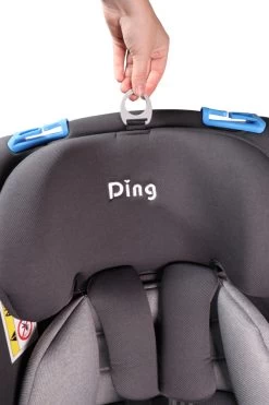 Ding Cruz Dark Grey 360° Isofix Autostoel 0-36kg DI-101920 -Jollein Winkel di 101920 ding cruz dark grey handle