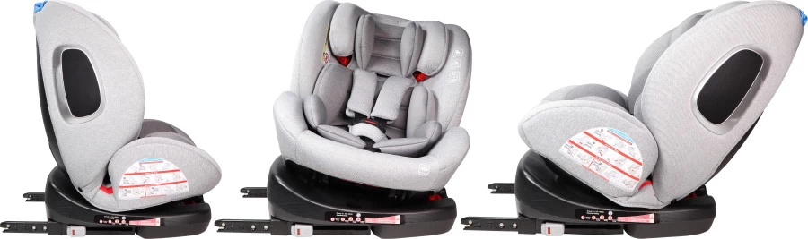 Ding Cruz Light Grey 360° Isofix Autostoel 0-36kg DI-101921 6 Ding Cruz Light Grey 360° Isofix Autostoel 0-36kg DI-101921 - Afbeelding 4