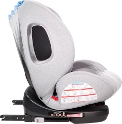 Ding Cruz Light Grey 360° Isofix Autostoel 0-36kg DI-101921 18 Ding Cruz Light Grey 360° Isofix Autostoel 0-36kg DI-101921 -Jollein Winkel di 101921 ding cruz light grey 4positions
