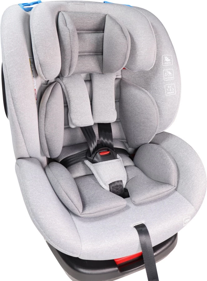 Ding Cruz Light Grey 360° Isofix Autostoel 0-36kg DI-101921 9 Ding Cruz Light Grey 360° Isofix Autostoel 0-36kg DI-101921 - Afbeelding 7