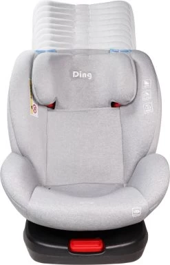 Ding Cruz Light Grey 360° Isofix Autostoel 0-36kg DI-101921 19 Ding Cruz Light Grey 360° Isofix Autostoel 0-36kg DI-101921 -Jollein Winkel di 101921 ding cruz light grey positions