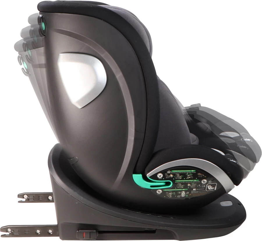 Ding Mace Black/Grey 360° I-Size Autostoel 0-36kg DI-111917 4 Ding Mace Black/Grey 360° I-Size Autostoel 0-36kg DI-111917 - Afbeelding 2